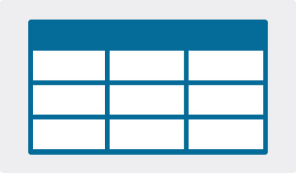 Table component